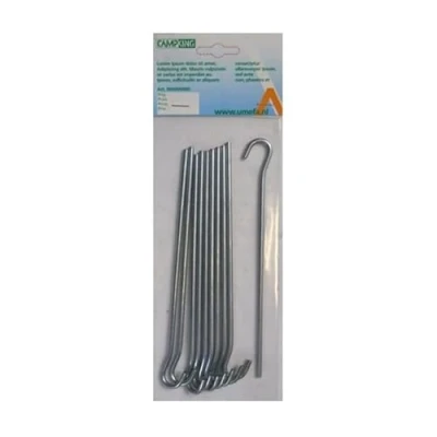 Afbeelding van Campking Grondpen Open Oog 18 cm 10 stuks