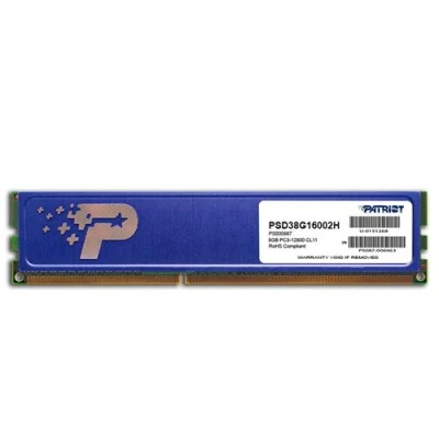 Image de Patriot Signature Line DDR3 module 8 Go DIMM 240 broches 800 MHz / PC3 12800 CL11 1.5 V mémoire sans tampon non ECC