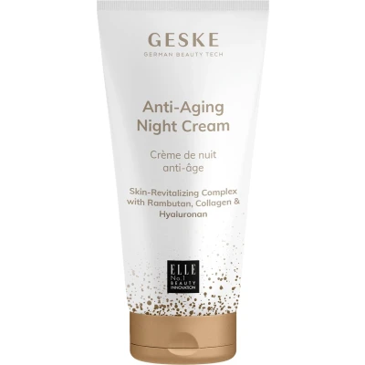 Afbeelding van GESKE Anti aging nachtcrème Vochtinbrengende crème met hyaluron rimpelcrème Hydraterende huidcrème Dierproefvrije vegan formule Een aanvulling op SmartAppGuided™ apparaten