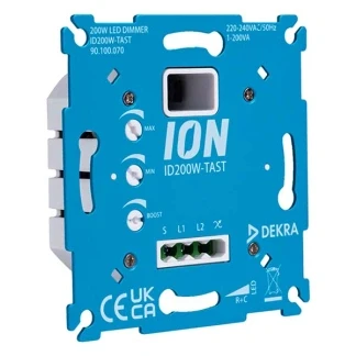 Afbeelding van ION industries universele LED tastdimmer comfort 0.3 200W (ID200W TAST)