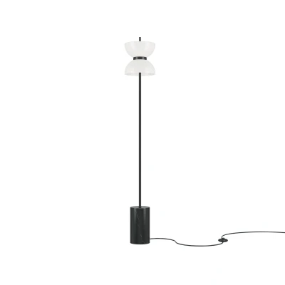 Afbeelding van Maytoni Vloerlamp Kyoto Zwart Ø22