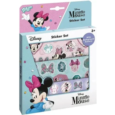 Afbeelding van Stickerset Totum Minnie Mouse