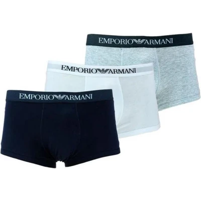 Afbeelding van Emporio Armani Underwear 3 pack Trunk Underpants Herenshorts Maat S