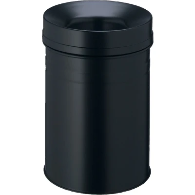 Afbeelding van Papierbak met vlamdover Durable 3325 01 15liter zwart