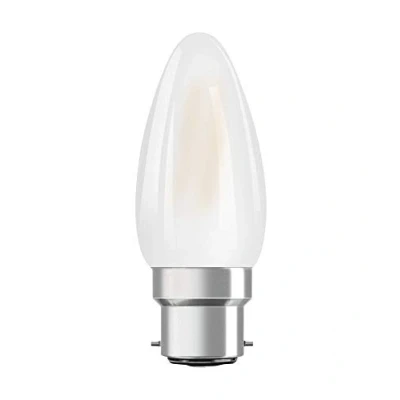 Afbeelding van Kaarslamp B22d 5W 2.700K mat dimbaar