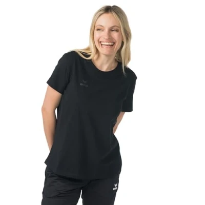 Afbeelding van Erima T shirt de sport d&#039;équipe pour femme (2082509), noir, taille 38