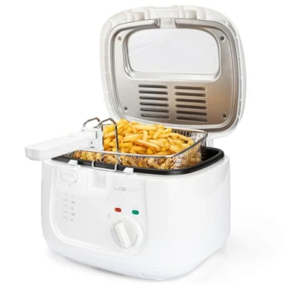 Afbeelding van Clatronic FR 3771 Friteuse 2,5 L 1800 W Wit frituurpan