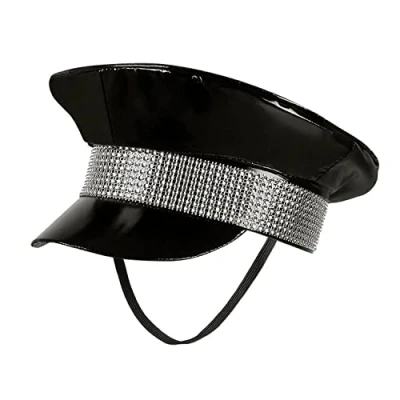 Afbeelding van Boland Pet Black Rock Zwart 59 Volwassenen Unisex Glitter and Glamour Festival