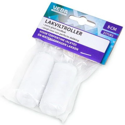 Afbeelding van Lakvilt roller 5CM per 2 stuks