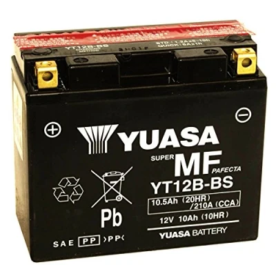 Afbeelding van Yuasa YT12B BS 12V 10Ah accu voor Ducati Monster S4R 996 2003/2006
