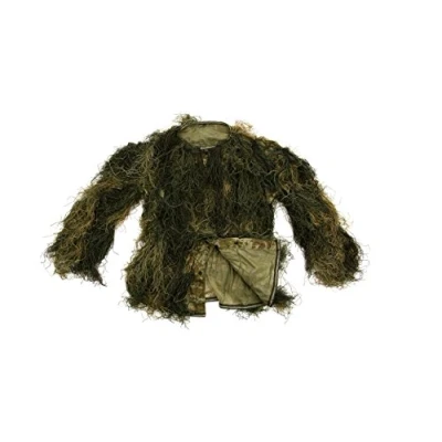 Image de Ghillie parka digital woodland tenue de camouflage anti feu miltec taille M/L airsoft