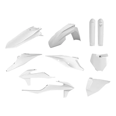 Afbeelding van Polisport Plastickit KTM SX125 SX150 SX250 SXF250 SXF350 SXF450 2019 2022 Wit