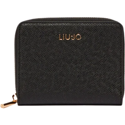 Afbeelding van LIU JO ZIP Around Portemonnee, Dames, Maat: One Size, Nero