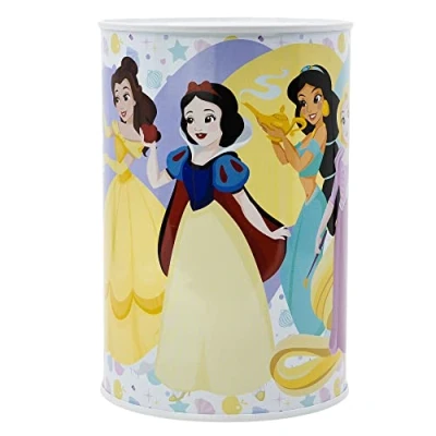 Afbeelding van Metalen spaarpot voor kinderen Disney Princess True