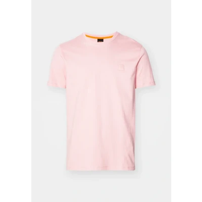 Afbeelding van BOSS T shirt Tales Roze Maat XXL Heren Print shirts