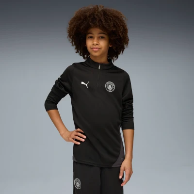 Image de Haut d&#039;entraÃ®nement Ã  col zippÃ© Manchester City Enfant et Adolescent