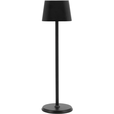 Afbeelding van Securit Zwarte Dimbare LED Tafellamp Georgina Incl Magnetische Oplaadkabel GR657