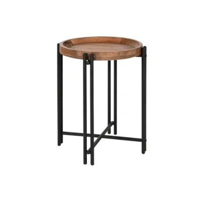 Afbeelding van Kleine bijzettafel Home ESPRIT Hout Metaal 50 x 60 cm