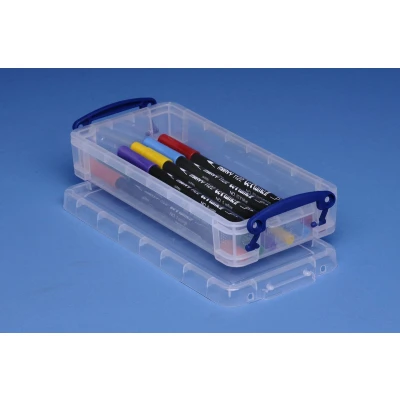 Afbeelding van Really Useful Box Pennenbakje 0,55 Liter, Transparant
