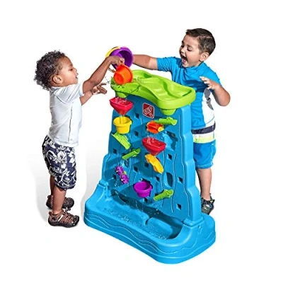 Afbeelding van Step2 Waterfall Discovery Waterwand Speeltafel Buitenspeelgoed 71 x 41 85 cm Kunststof Waterspeeltoestel Geschikt voor Kinderen van 1+