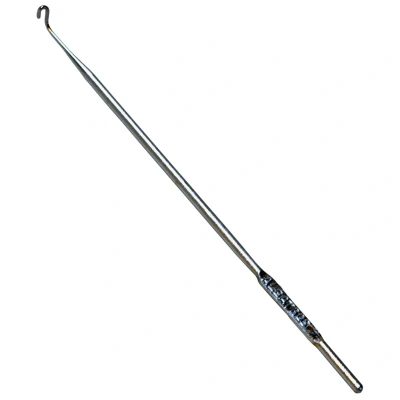 Afbeelding van Albatros Engelse Hakensteker Visgereedschap 14 cm Zilver Witvis