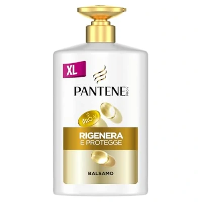 Image de Pantene Pro V régénère et protège le revitalisant 1000 ml pour les cheveux faibles, secs endommagés. Baume quotidien léger, non gras avec Vitamine B5 mélange de nutriments. Active Nutri Plex