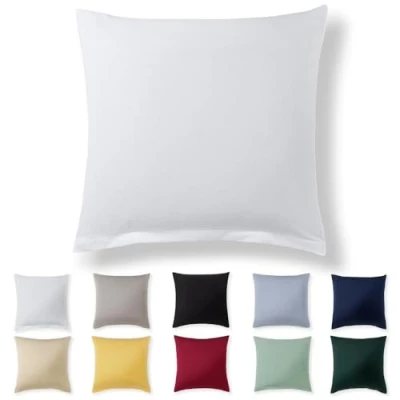 Afbeelding van Alreya kussensloop 80 x cm, wit, 100% jersey katoen, jersey, superzacht, met ritssluiting