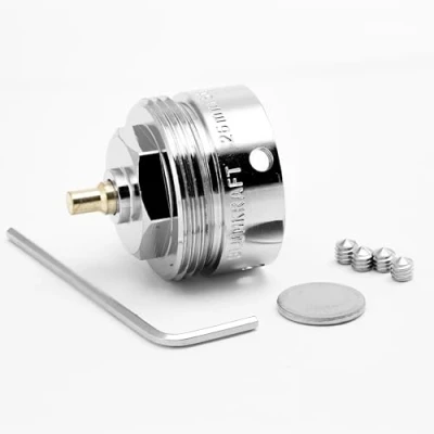 Afbeelding van BLUMKRAFT Radiatoradapter compatibel met Danfoss RAVL, 26 mm tot M30 x 1,5 voor thermostaatkop/thermostaat stekker