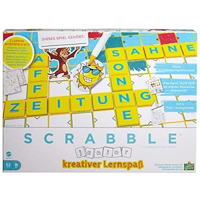 Afbeelding van Mattel Games Scrabble Junior Draw N Learn (D)