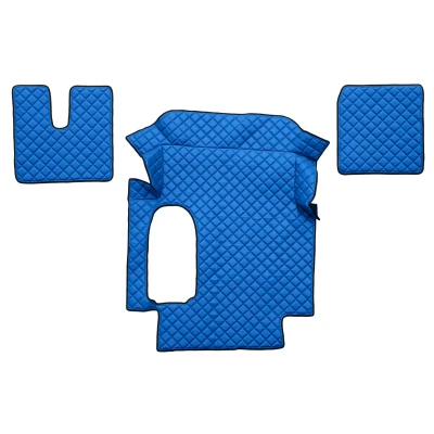 Afbeelding van F CORE FL21 BLUE Vloermatset Kunstleer Voor 3 Blauw
