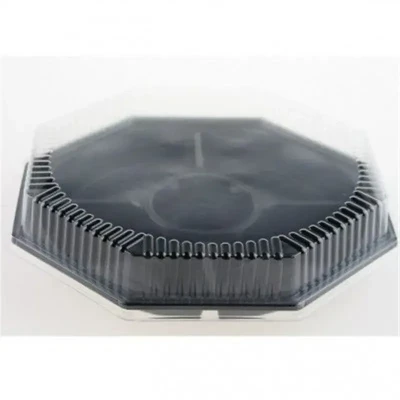 Afbeelding van Catering Schalen Deksels voor Fondue 5 Vaks PS Transparant 260 x 25mm