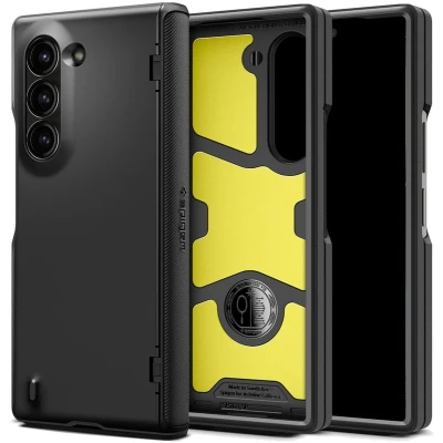 Afbeelding van Spigen Slim Armor Pro Geschikt voor Samsung Galaxy Z Fold 6 Zwart