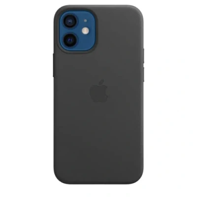 Afbeelding van Apple origineel leather case iPhone 12 Mini Black MHKA3ZM/A
