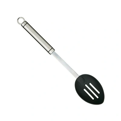 Afbeelding van Kitchencraft Pollepel Anti aanbaklaag 32 Cm Rvs Zilver/zwart
