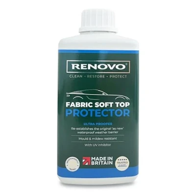 Afbeelding van Cabriodak Verzorging Donkergroen Renovo Cabrio Soft Top Reviver Dark Green 500ml