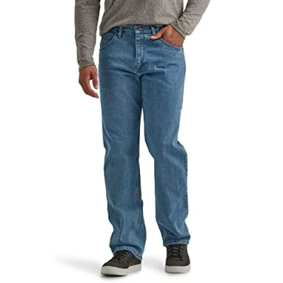 Image de Wrangler Jeans Homme, Light Stonewash Flex, 40W / 30L