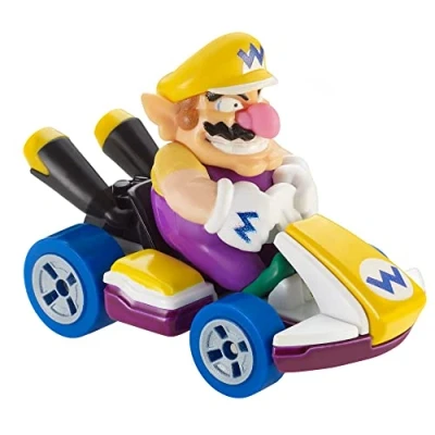 Afbeelding van Hot Wheels Mario Kart 1:64 Replica Wario