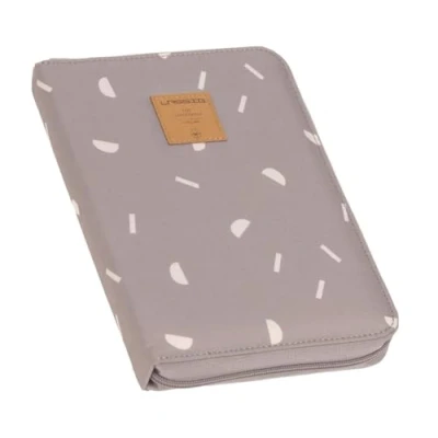 Afbeelding van Lässig Document Pouch Blocks Taupe Documenten Map Pasjes Organizer