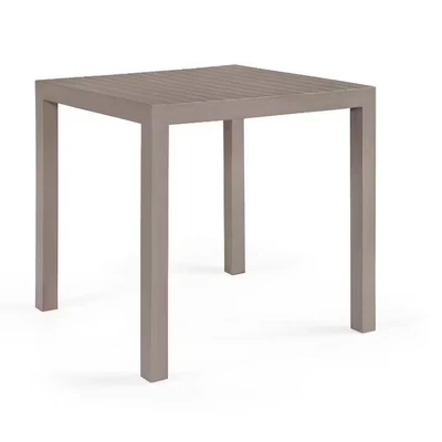 Afbeelding van Vierkante Tuintafel Bram M Grijs 80x80 cm