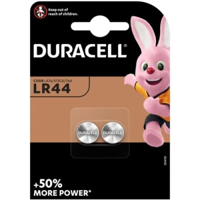 Afbeelding van Duracell Batterij LR44 2 stuks