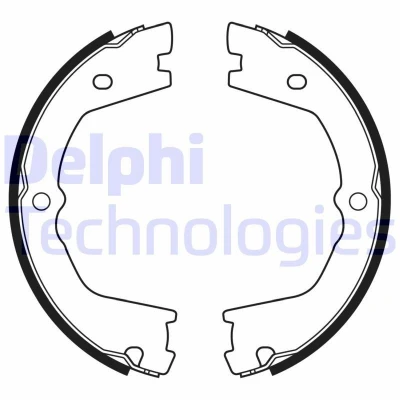 Afbeelding van Delphi Diesel Remschoen set LS2178