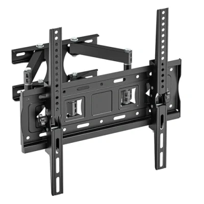 Afbeelding van Muchen tv muurbeugel, draaibaar, kantelbaar, voor platte en gebogen monitor van 26 55 inch tot 30 kg, max. VESA 400 x mm, houder
