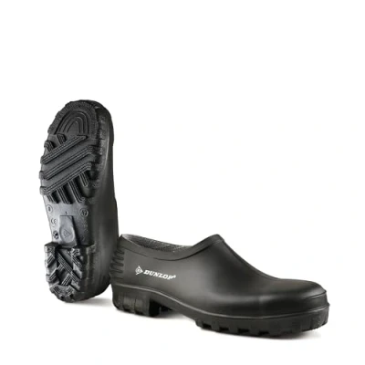 Image de Dunlop Sabots MonoColour Wellie Shoe Unisexe Pour adulte Noir (Zwart 00) Taille 37 EU, Noir, 43 EU