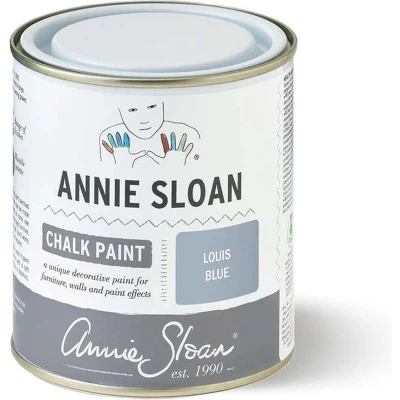 Afbeelding van Annie Sloan pastelblauwe krijtverf Louis Blue Dress it up 500ml / Blauw