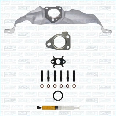 Afbeelding van AJUSA JTC12086 Turbocharger, montageset with studs, syringe oil Met pakkingen NISSAN: MICRA 5