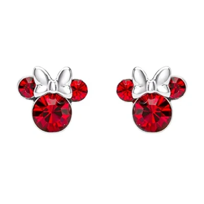 Afbeelding van Disney Oorbellen, Dames, Maat: 1, Red