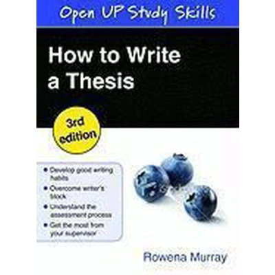 Afbeelding van How to Write a Thesis