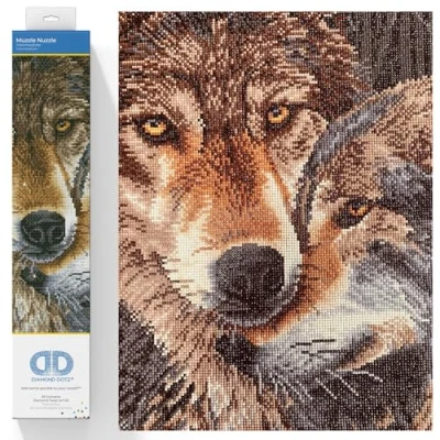 Afbeelding van Diamond Dotz Muzzle Nuzzle Painting 23.944 47x42 cm