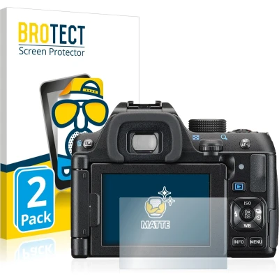 Afbeelding van BROTECT Screenprotector voor Pentax K 70 Folie Beschermfolie matte (2 Stuks)