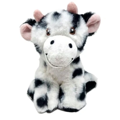 Afbeelding van Deluxe Paws Your Planet zacht pluche dier in koeienvorm, 15 cm